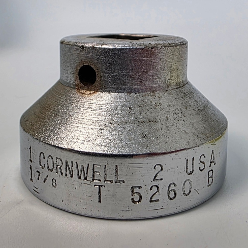 Cornwell 1-9/16" 3/4" Drive 6-Point Socket USA T 5250 B Heavy Duty Tool
